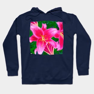 Hawaiian Flowers Hoodie